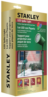 Stanley LED Outdoor Flood Light with Ground Stake