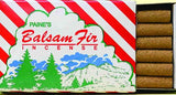 Set of 50 Balsam Fir Incense Logs & Holder
