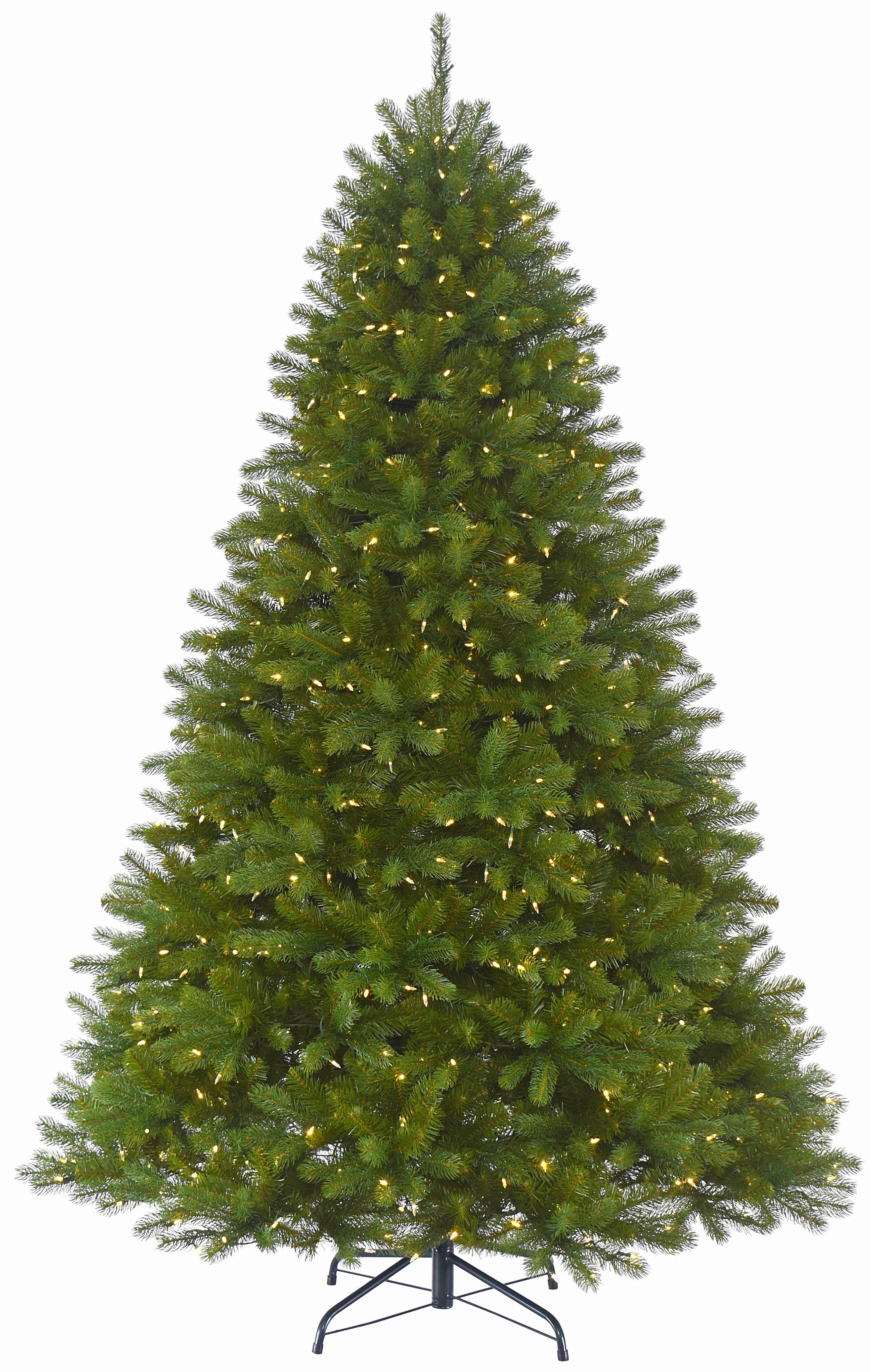 Dual Color LED PowerConnect Pre-Lit Artificial Christmas Tree