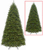 Artificial tree pre-lit with dual lights. Lights change from warm white to multi-colored.