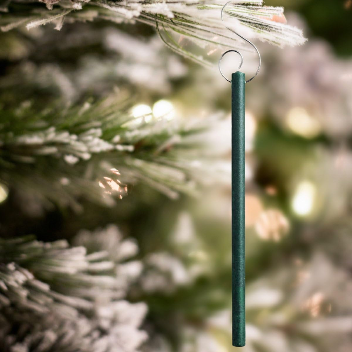 Fragrance-Infused Paper Sticks. Set of 6 scented ornaments that smell like White Winter Fir.