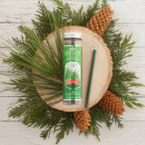 Fragrance-Infused Paper Sticks. Set of 6 scented ornaments that smell like White Winter Fir.