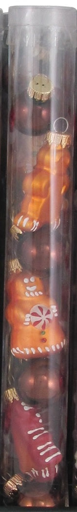 Mini Figurine Christmas Ornaments