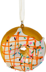 2.75" Frosted Donut Ornament