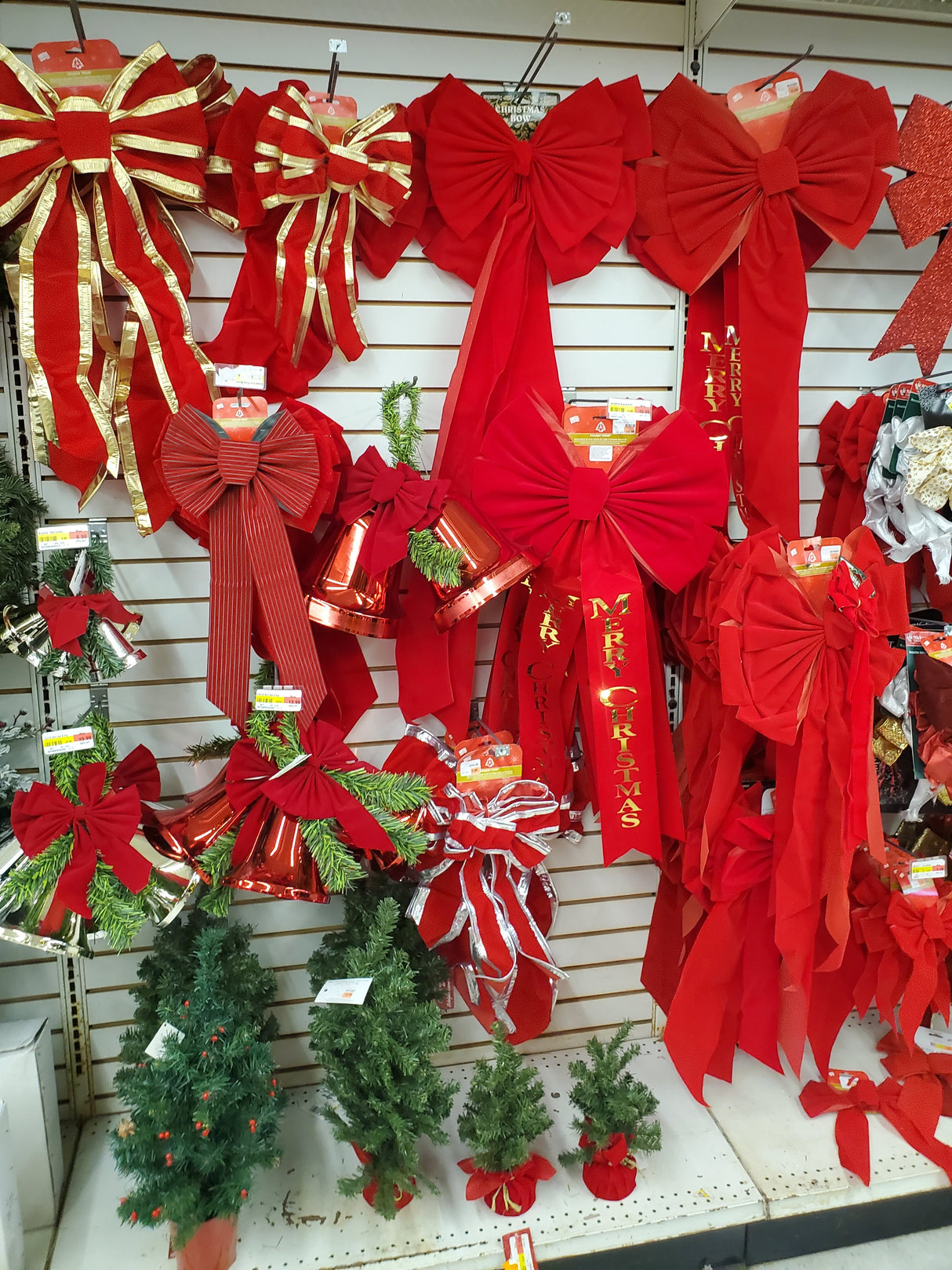 Christmas Ribbons & Tree Trimmings