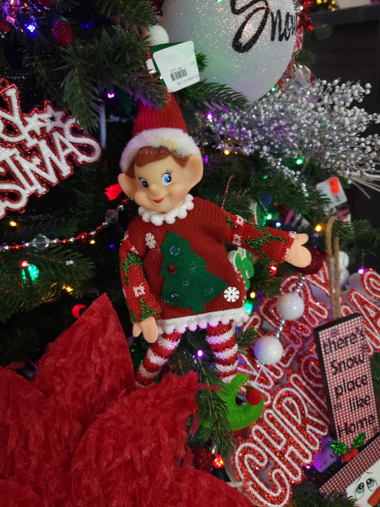 11" Traditional Christmas Elf Ornament
