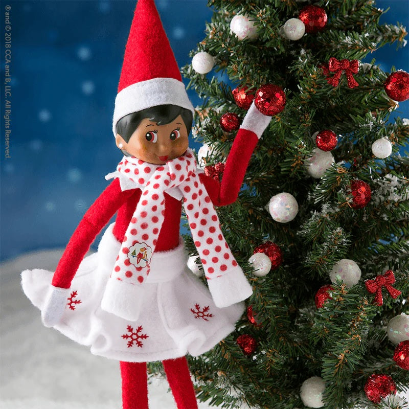 The Elf on the Shelf Claus Couture Collection® Snowflake Skirt & Scarf