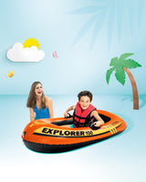 Inflatable boat for kids.