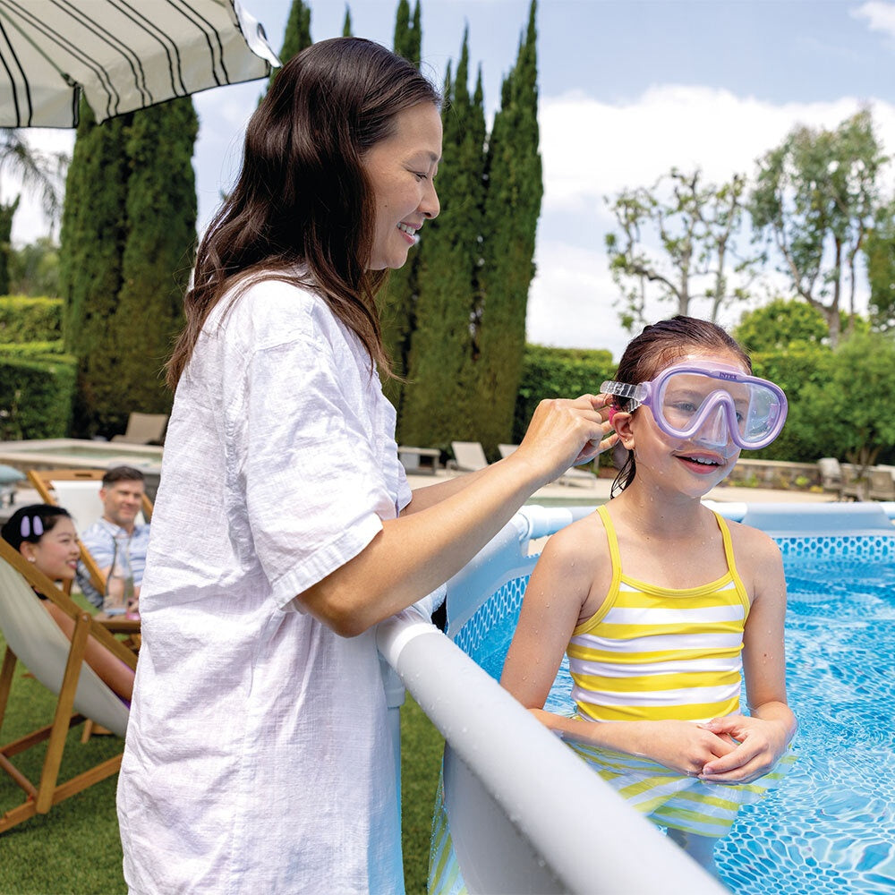 Latex-Free Sea Scan Aqua Flow Swim Mask, Ages 8+