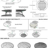Big Green Egg EGGspander 5-Piece Kit