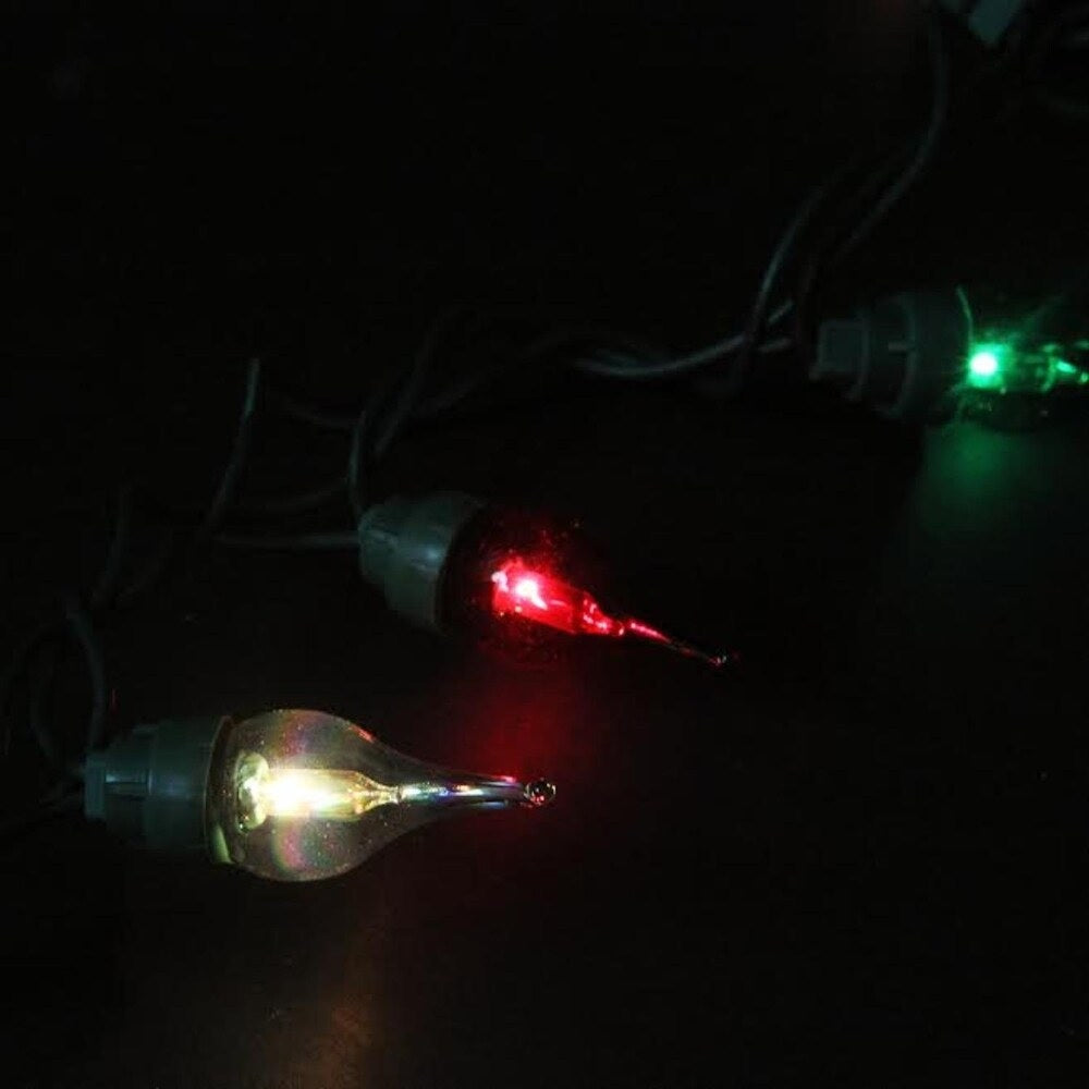 Set of 50 Twinkle Mini Flame Tip Christmas Lights
