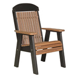 This is the Antique Mahogany and Black colored bench on a white background.