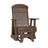 This is the Chestnut Brown colored classic glider chair on a white background.