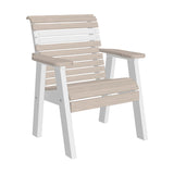 This is the Birch and White colored bench on a white background.