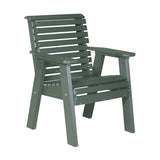 This is the Green colored bench on a white background.
