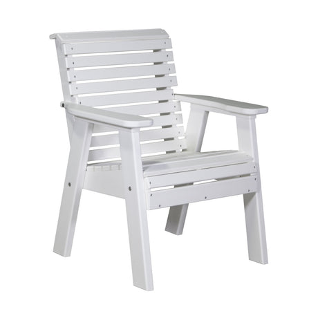 This is the White colored bench on a white background.