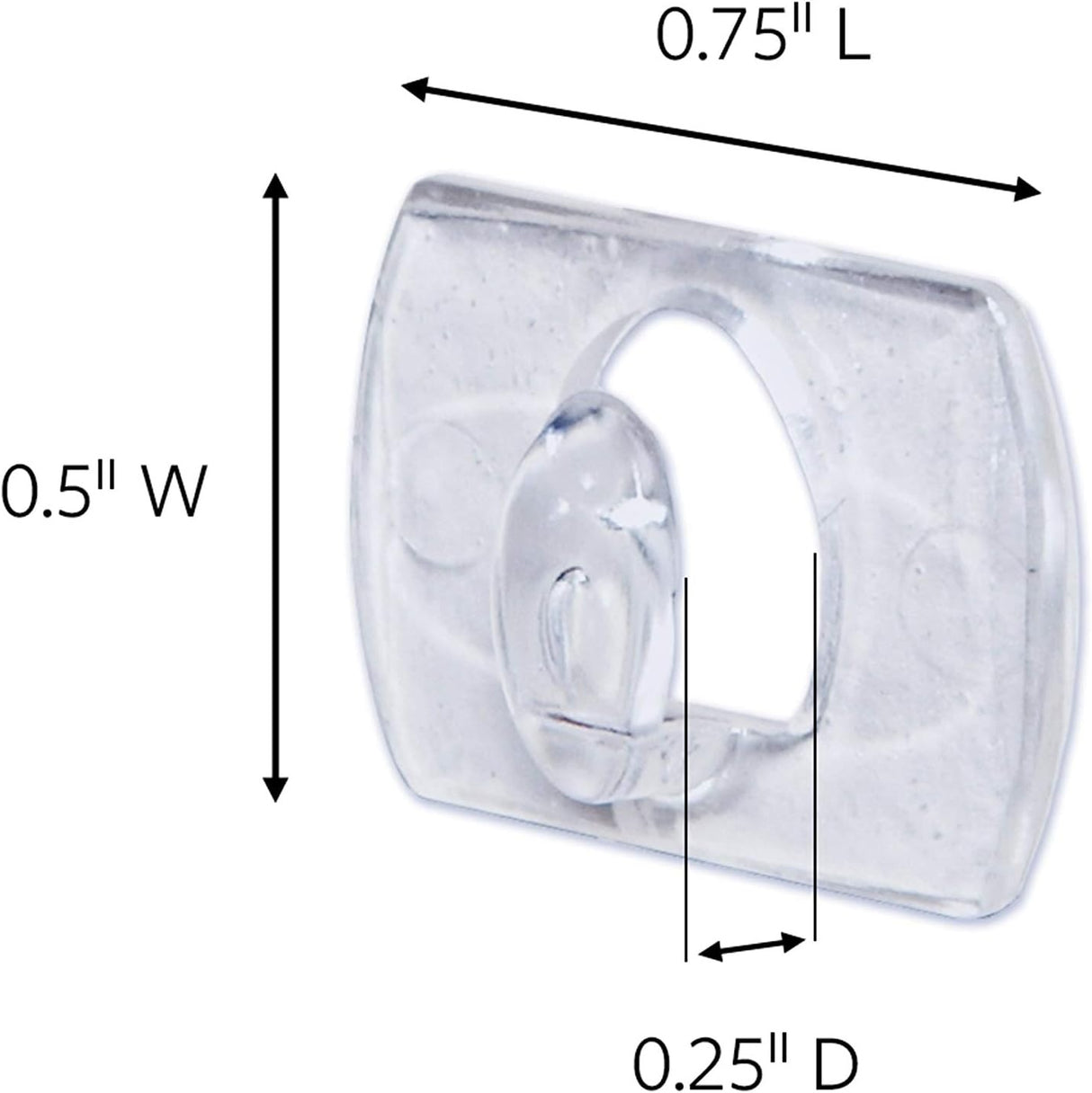 Pack of 20 Command Clear Damage Free Decorating Clips