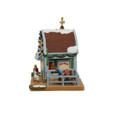 Lemax Harvest Crossing Lighted Building: Woolly Wonderland Alpaca Ranch #45239