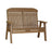 This is the Antique Mahogany colored bench on a white background.