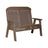This is the Chestnut Brown colored bench on a white background.