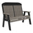 This is the Coastal Gray and Black colored bench on a white background.