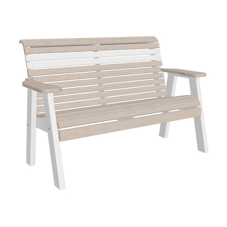 This is the Birch and White colored bench on a white background.