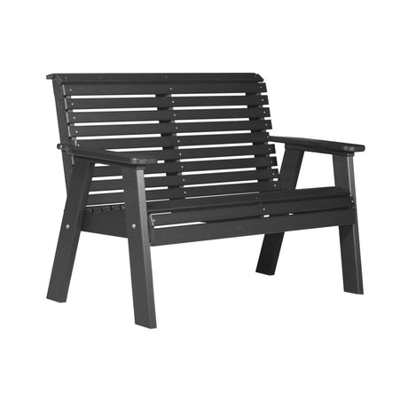 This is the Black colored bench on a white background.