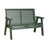 This is the Green colored bench on a white background.