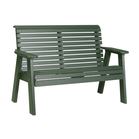 This is the Green colored bench on a white background.