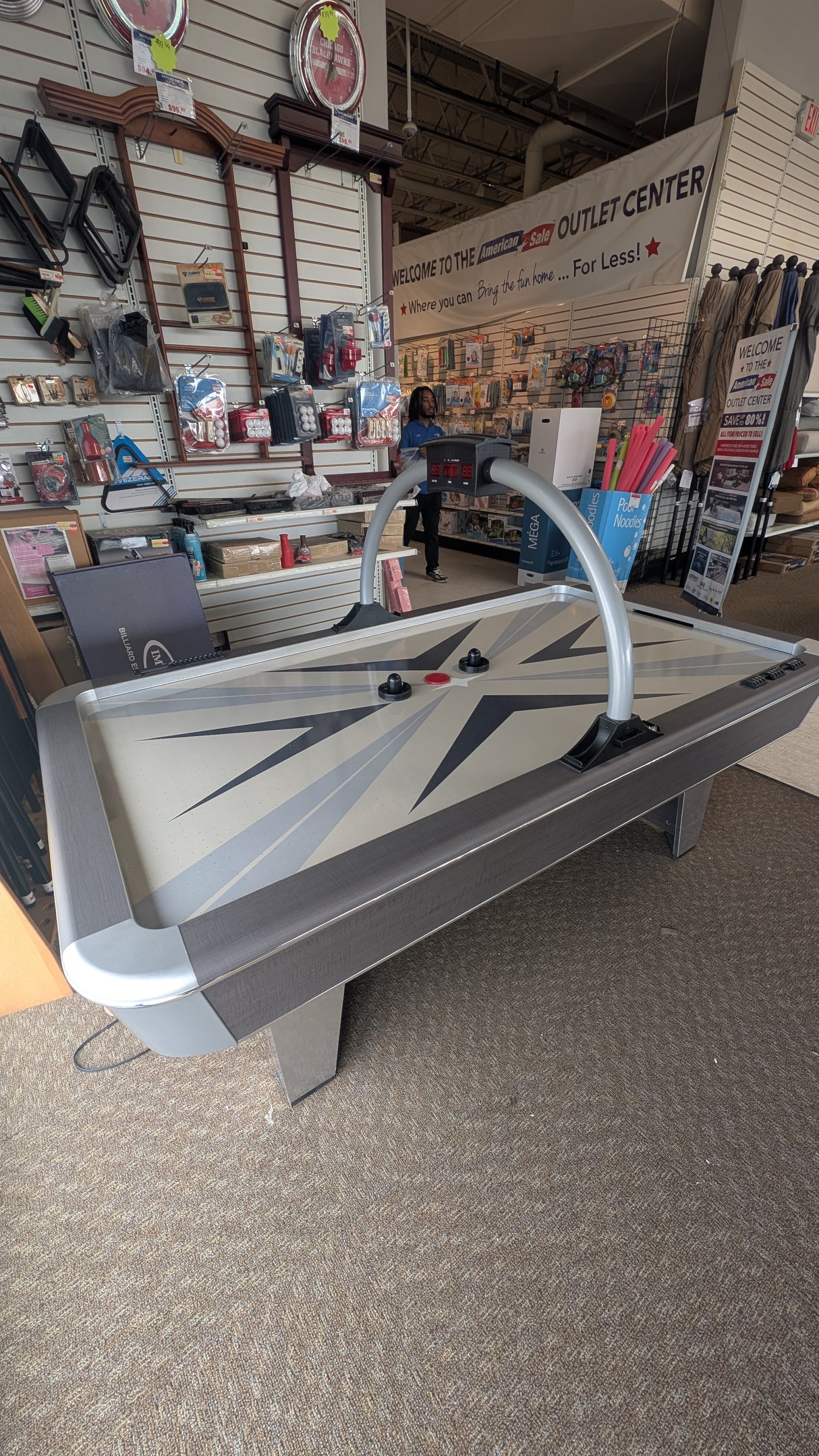 Outlet 7' Jensen Air Hockey Table