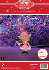 24" Girl Elf Lighted Holiday Decor from Rudolph the Red-Nosed Reindeer