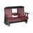 This is the Cherrywood and Black colored classic glider bench on a white background.