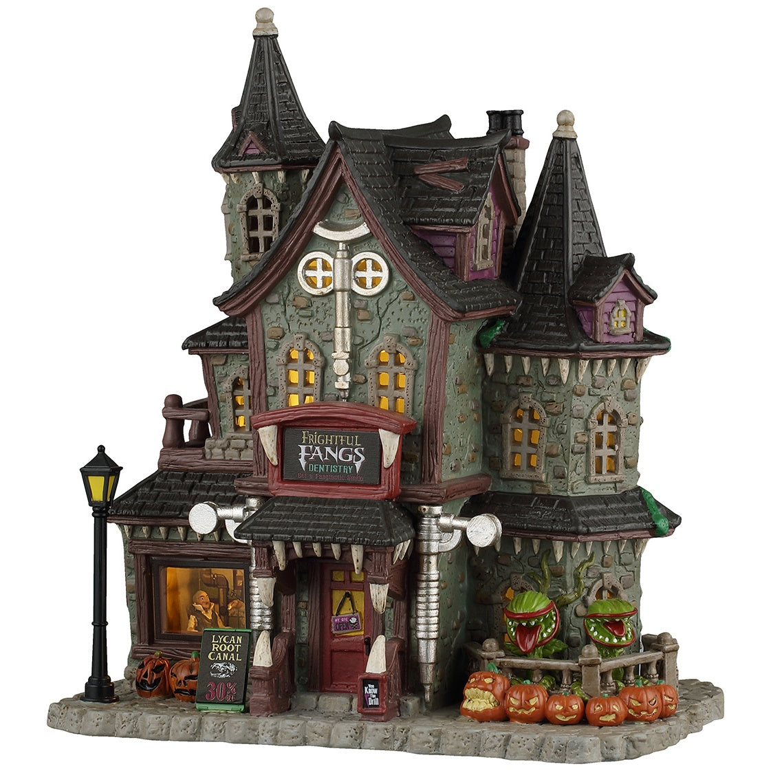 NEW 2026 Lemax Spooky Town Frightful Fangs Dentistry #65504
