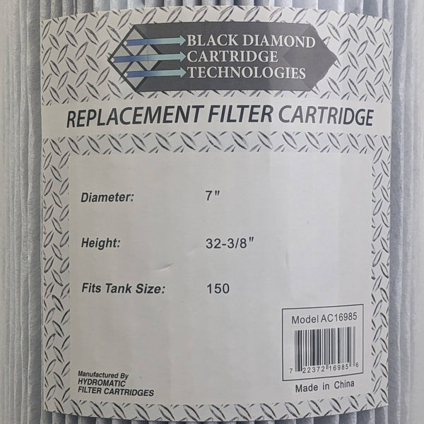 Black Diamond 150 sq. ft. Replacement Cartridge Asia Connection Filters American Sale
