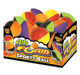 This image shows all the different foam ball options that are available. They're all in a big box.