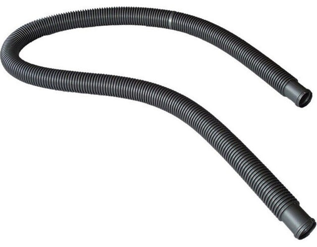 Gray pool filter connector hose.