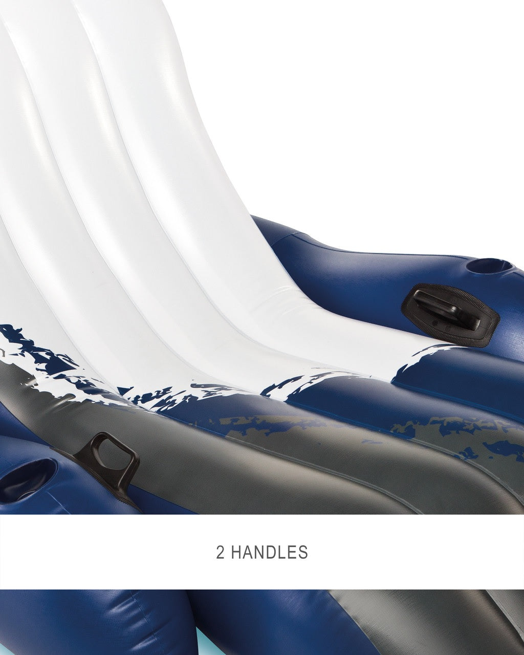 Floating pool recliner.