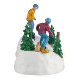 NEW 2026 Lemax Vail Village Table Accent: Snowboarding Practice #63821
