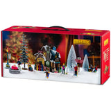 This image shows what the box for this Lemax house set looks like on a white background.