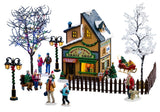 NEW 2026 Lemax Vail Village: Wally's Winter Skate Shop Set #66711