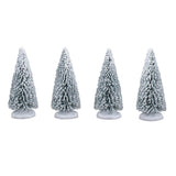 This image shows what the four small trees look like on a white background.