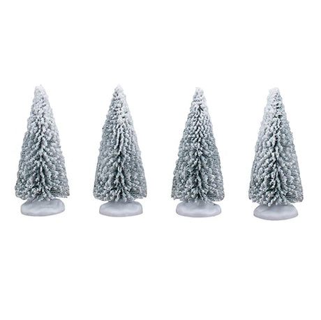 This image shows what the four small trees look like on a white background.