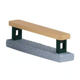 This image shows what this Lemax bench looks like on a white background.