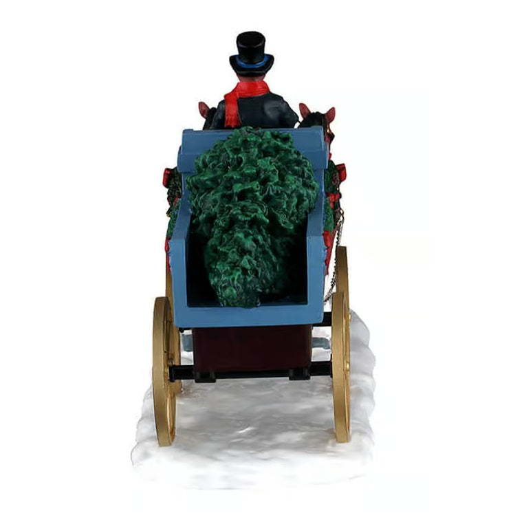 This image shows what the table piece looks like from the back. The cart's wheels are gold.