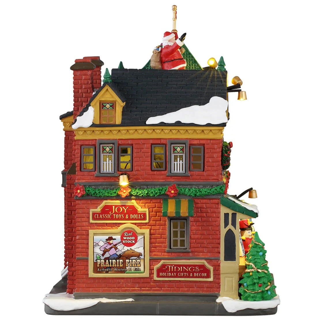 NEW 2026 Lemax Caddington Village Lighted Building: Tidings and Joy #65526