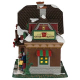 NEW 2026 Lemax Caddington Village Lighted Building: Coffee Klatch #65541