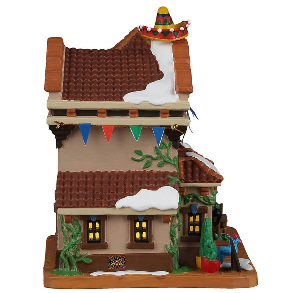 NEW 2026 Lemax Caddington Village Lighted Building: Christmas Fiesta Tamale Shop #65560