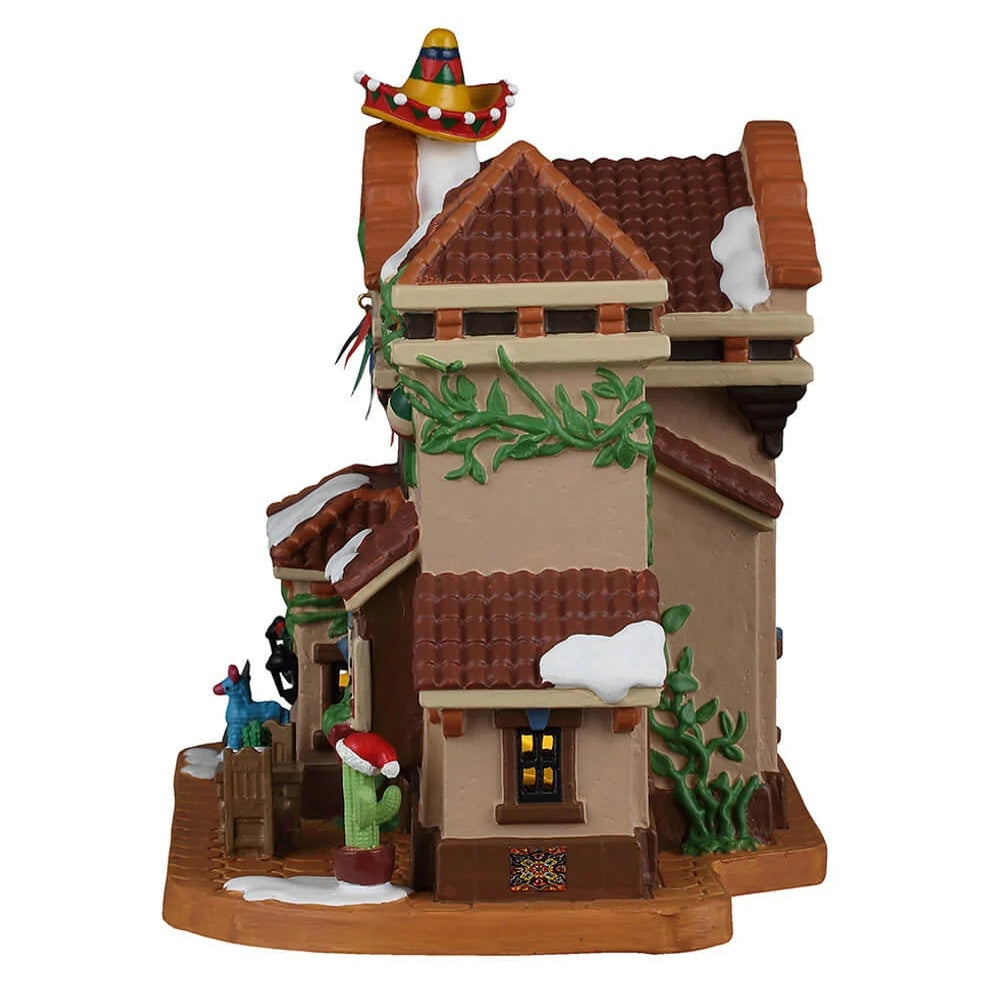 NEW 2026 Lemax Caddington Village Lighted Building: Christmas Fiesta Tamale Shop #65560