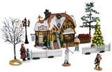 This image shows what this Lemax house set looks like on a white background.