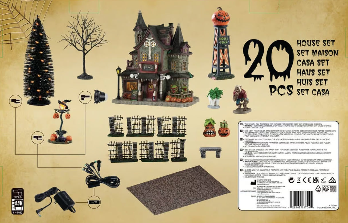 This image shows the back of the back and pictures of everything inside.